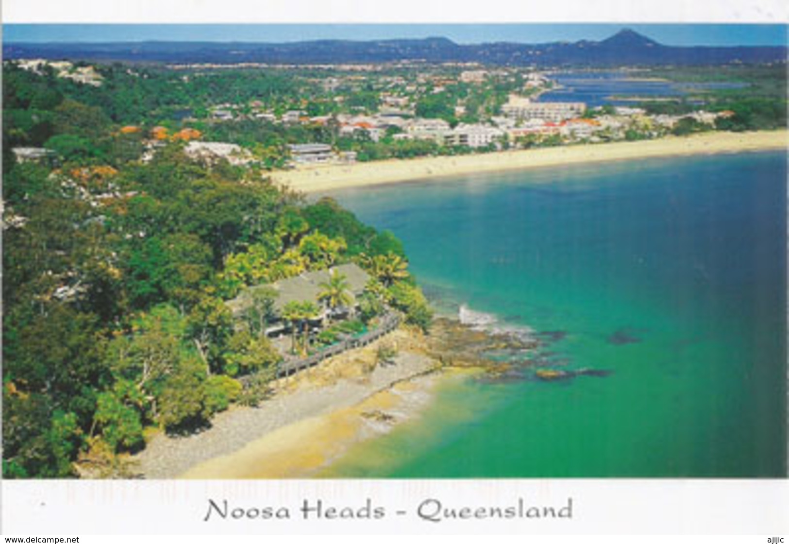 Beautiful Noosa Heads (Qld), Carte Affranchie $ 3.00 Timbre,  Adressée Andorre, Avec Timbre á Date Arrivée - Gold Coast