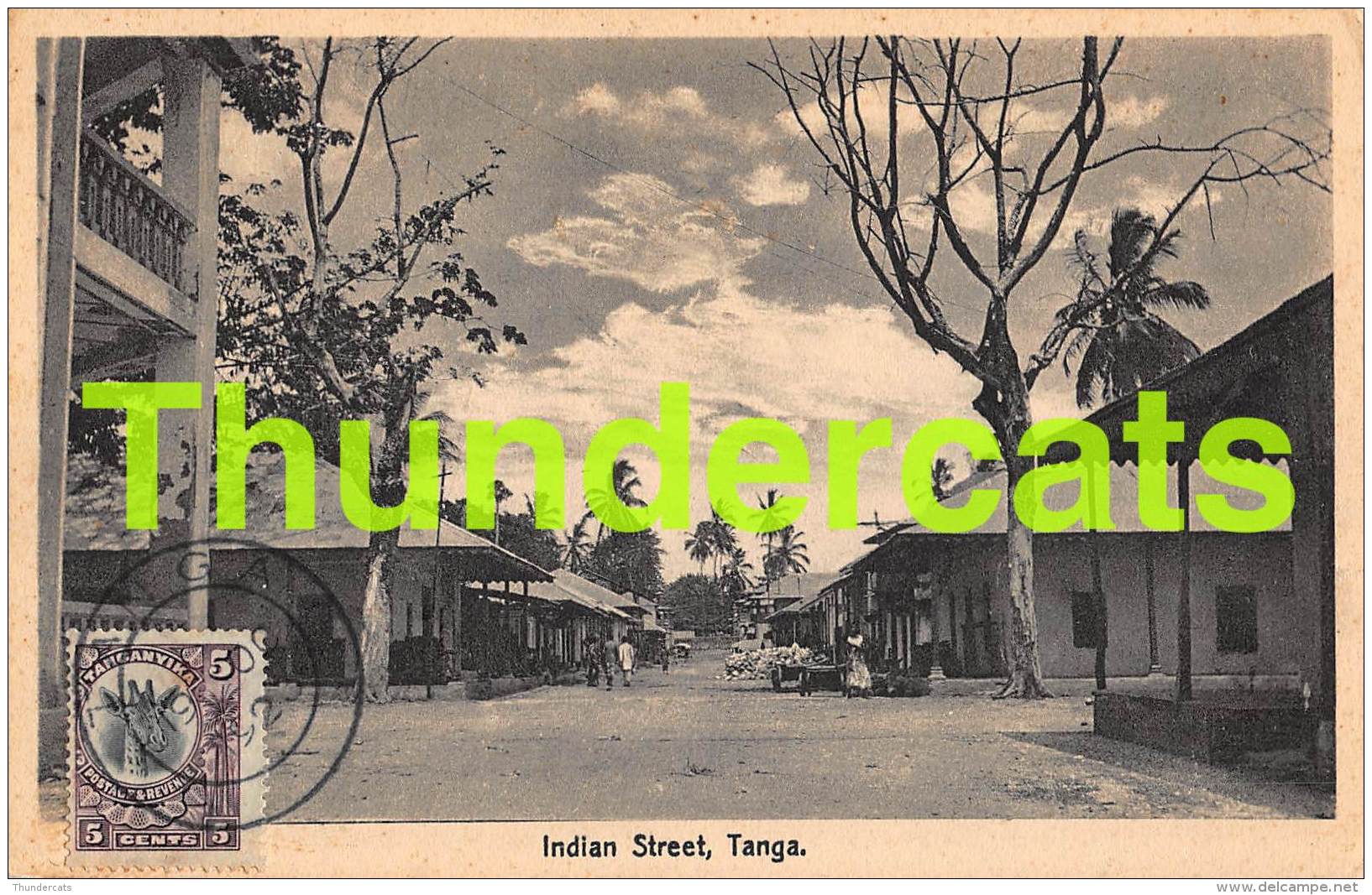 CPA TANGANYIKA INDIAN STREET TANGA - Tanzanie