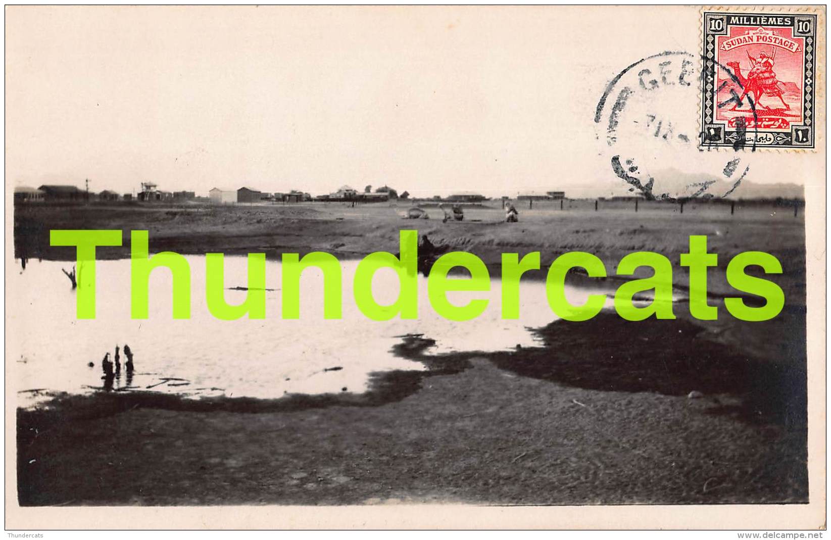 CPA SUDAN CARTE DE PHOTO RPPC REAL PHOTO POSTCARD PORT  SUDAN - Soudan