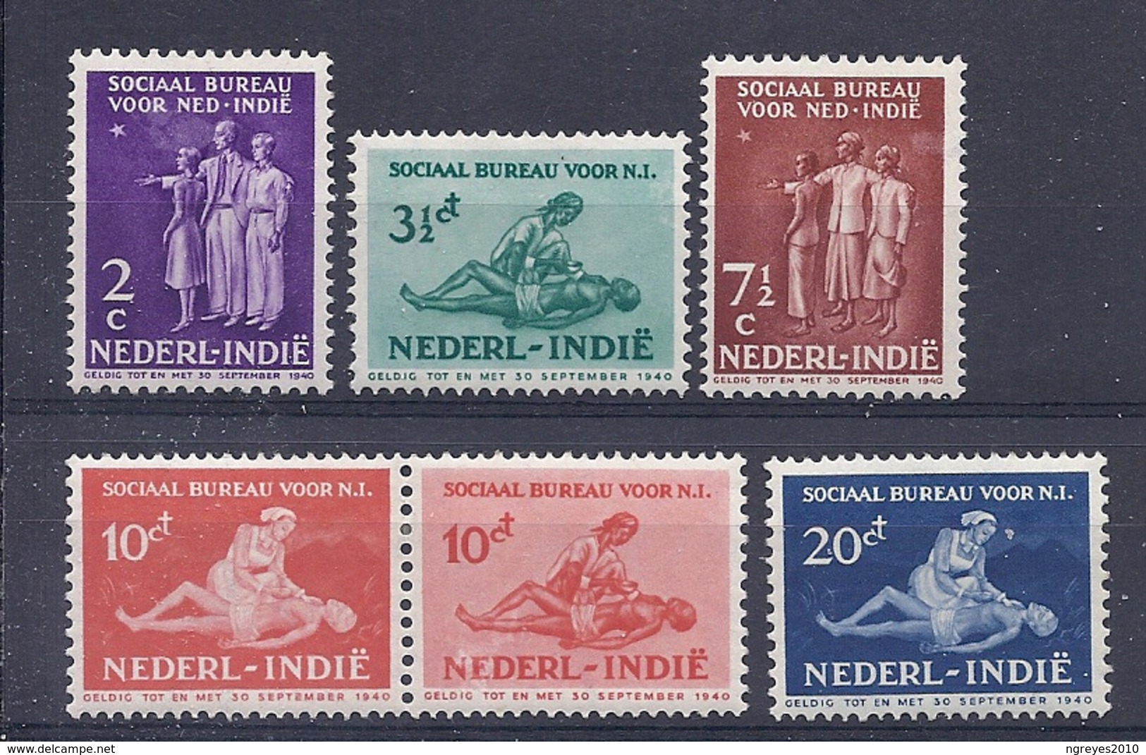 180030316  INDIA  HOLANDA  YVERT  Nº  248/53   */MH - Niederländisch-Indien