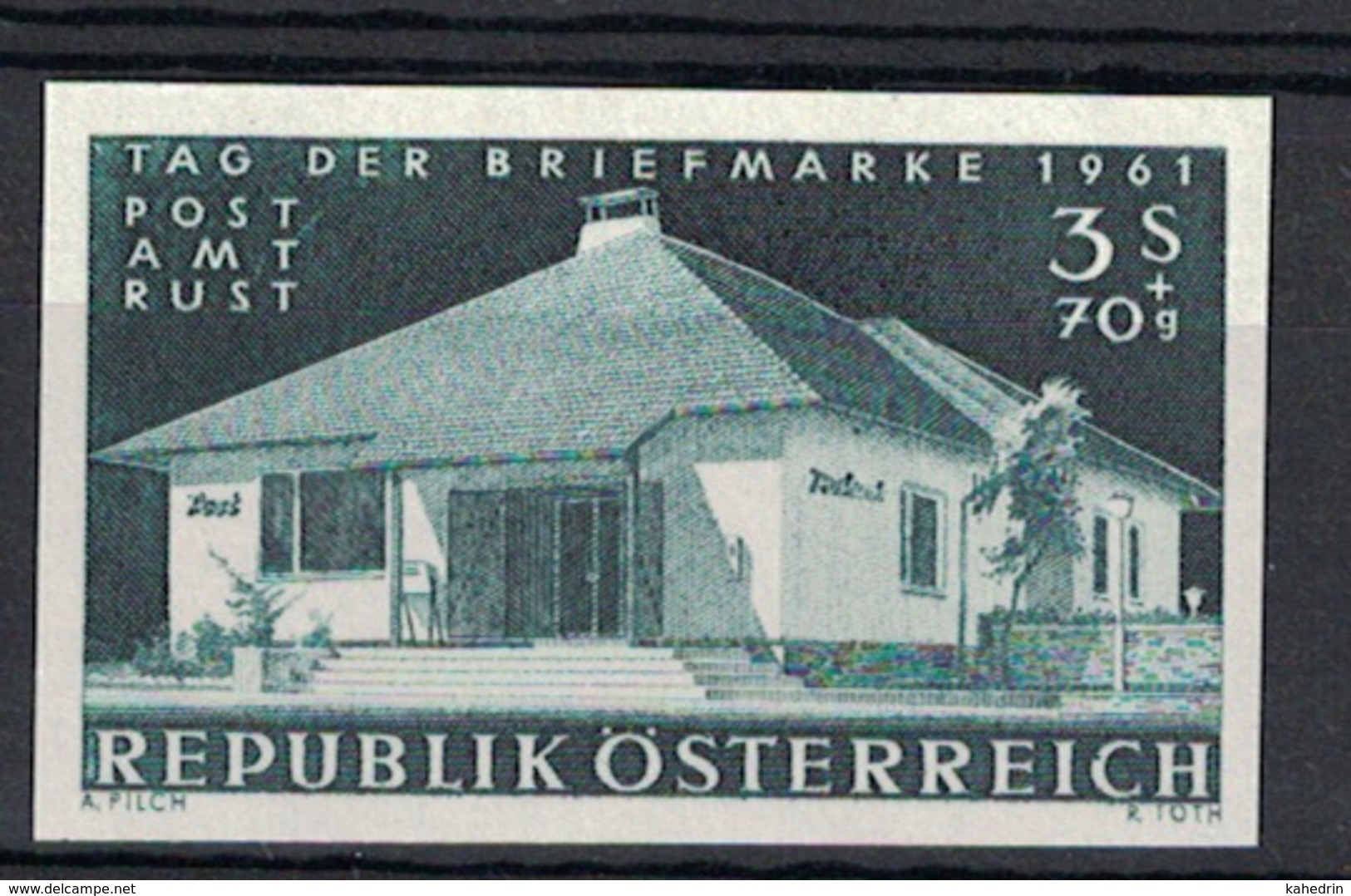 Österreich / Austria 1961, Ungezähnt: Tag Der Briefmarke **, MNH, Imperf, Superbe! - Ungebraucht