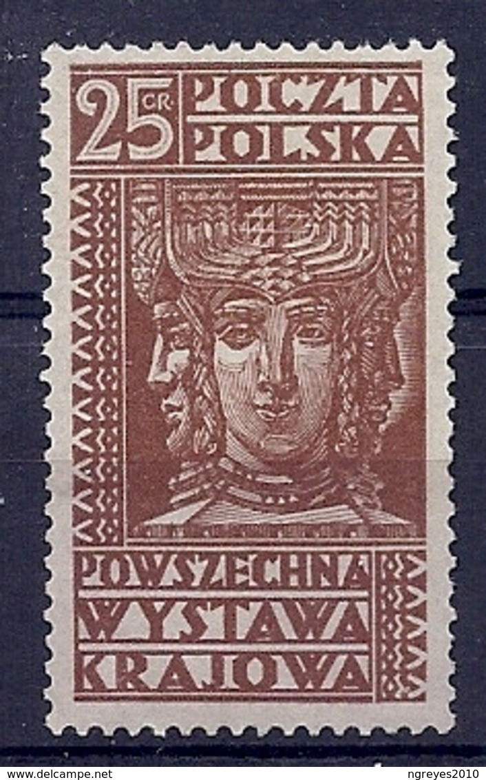 180030348  POLONIA  YVERT  Nº  349  **/MNH   NO  GUM - Ungebraucht