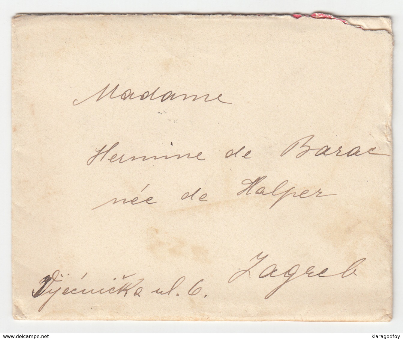 Hungary Croatia Letter Travelled 1908 To Zagreb B180612 - Covers & Documents