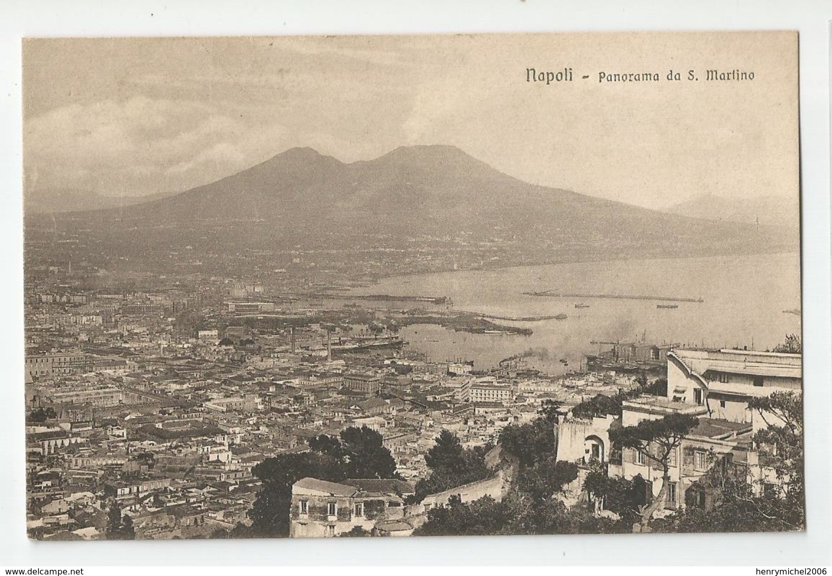 Italie Italy Italia Napoli Naples - Panorama De S.martino - Napoli (Napels)