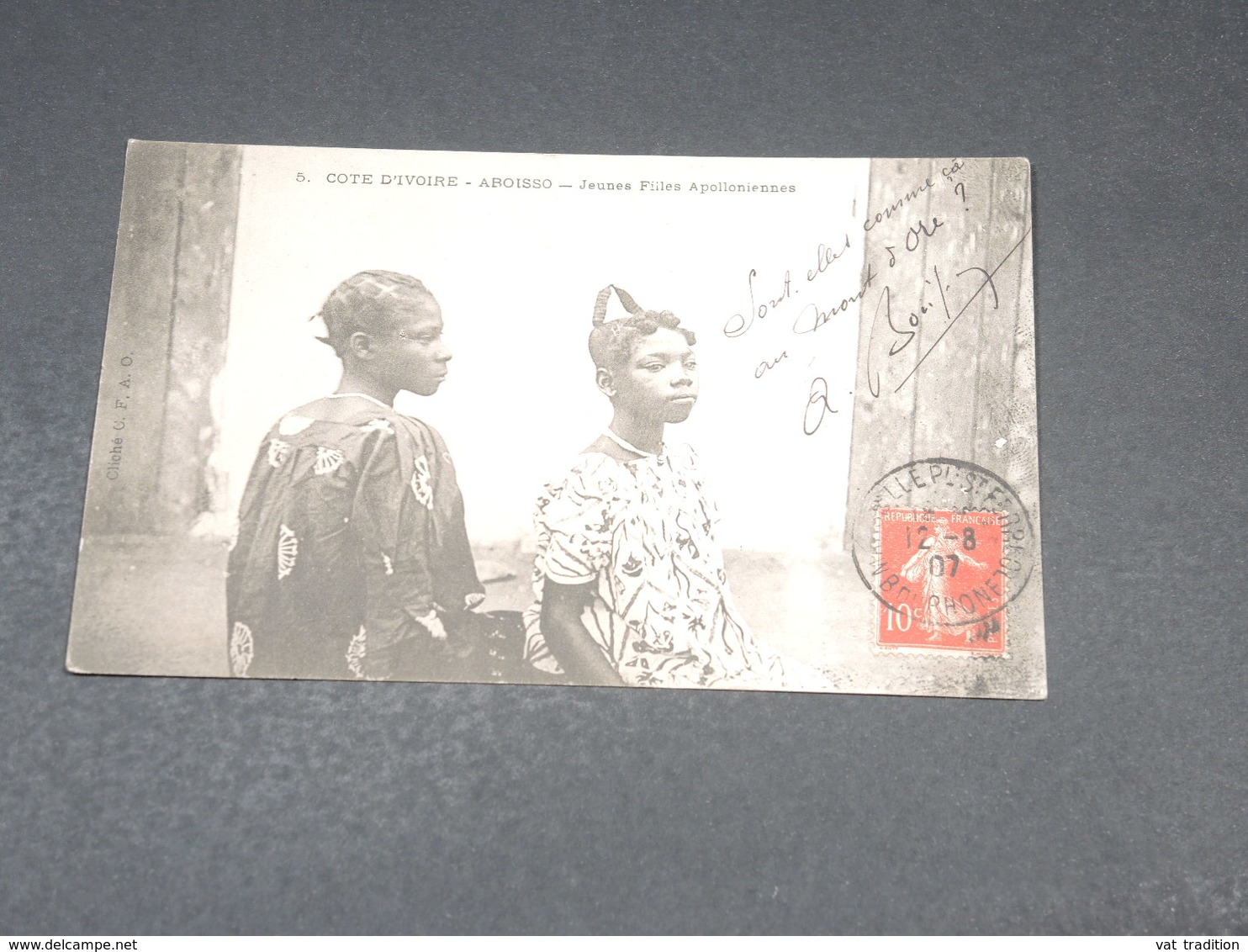 CÔTE D 'IVOIRE - Carte Postale - Aboisso - Jeunes Filles Apolloniennes - L 19215 - Côte-d'Ivoire