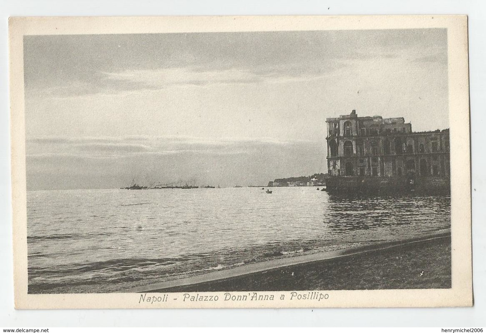 Italie Italy Italia Napoli Naples - Ed Conte Romano - Palazzo Donn' Anna Posillipo - Napoli (Napels)