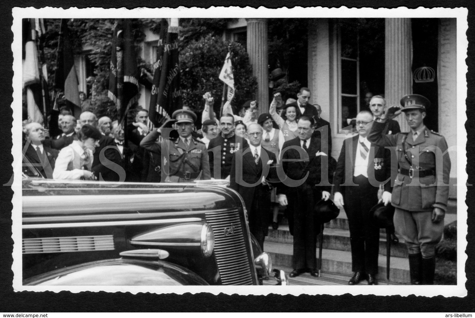 Photo Postcard / ROYALTY / Belgique / België / Roi Leopold III / Koning Leopold III / Malmédy / 1938 - Malmedy