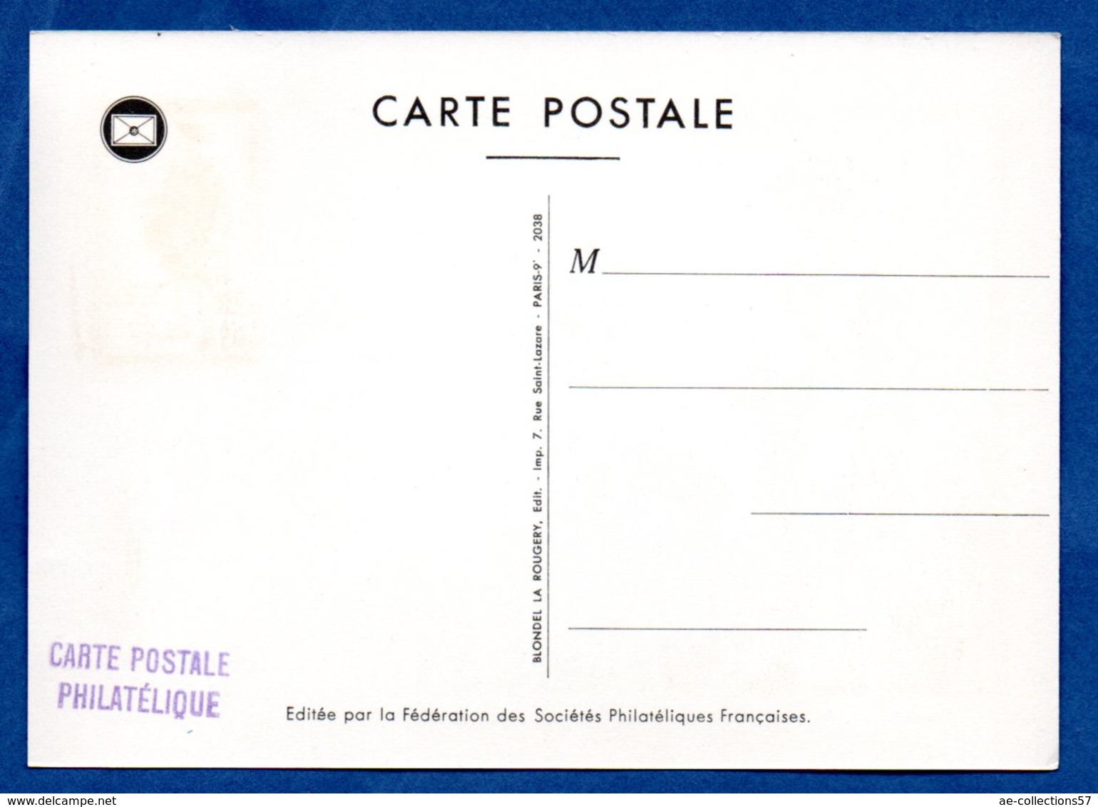 Carte Premier Jour  / Facteur De La Petite Poste De Paris 1760 / Orléans /  18-03-1961 - 1960-1969