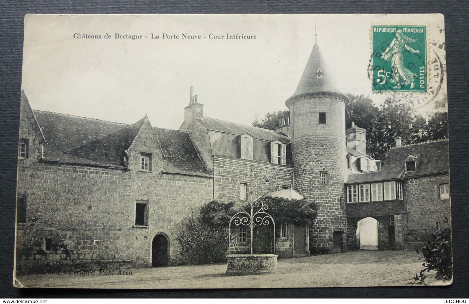 EB/ 29 FINISTÈRE - RIEC SUR BELON - CHATEAU DE LA PORTE NEUVE - COUR INTERIEURE - Autres & Non Classés