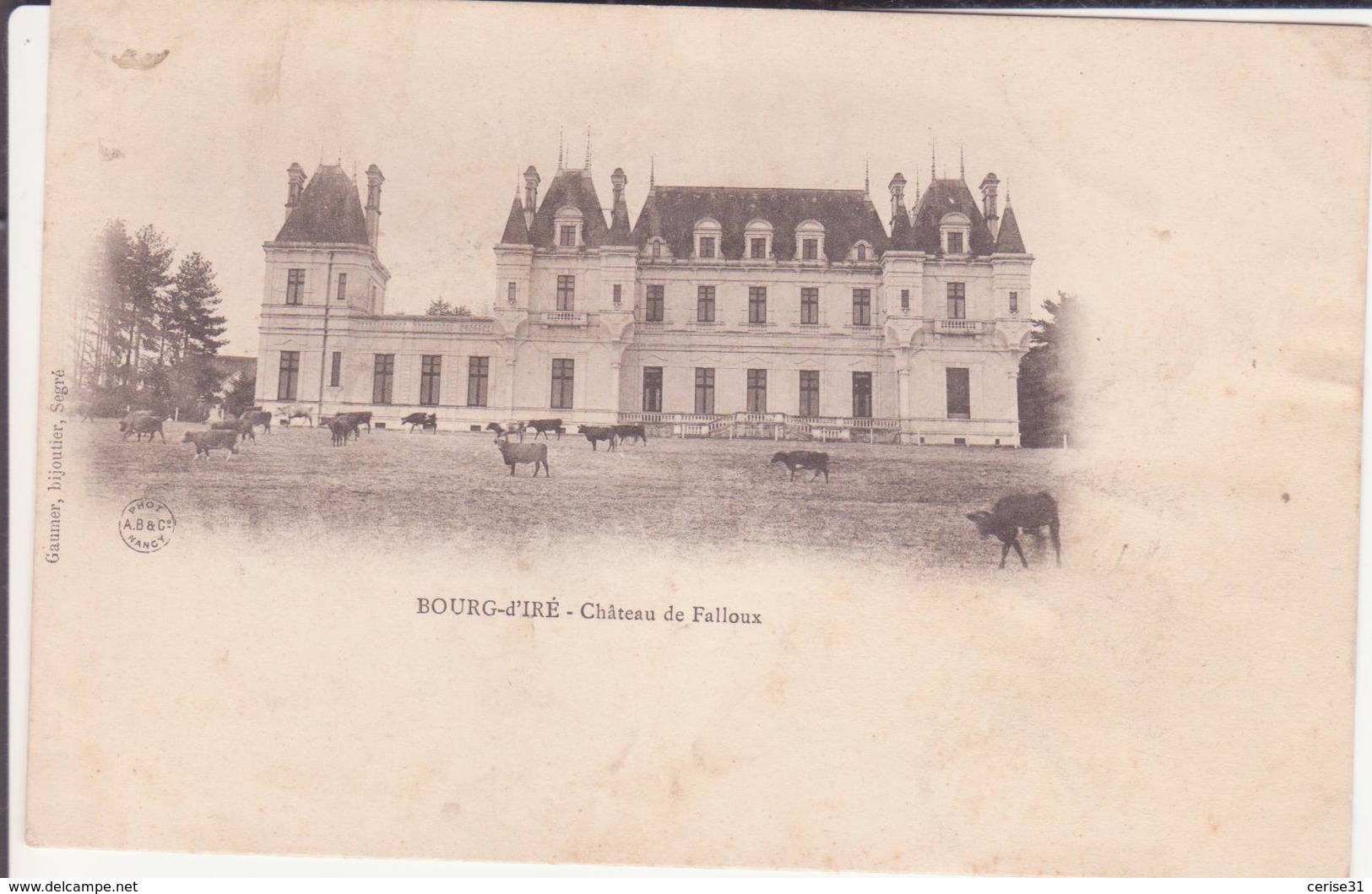 CPA - BOURG-D'IRE - Château De Falloux - Autres & Non Classés