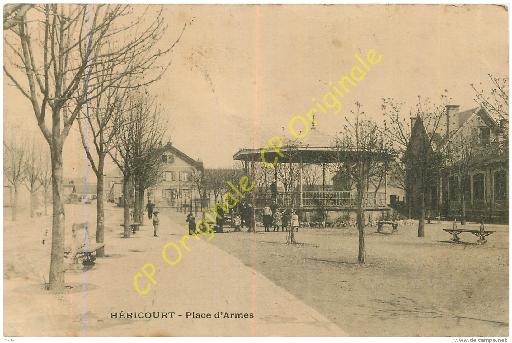 70.  HERICOURT .  Place D'Armes . - Altri & Non Classificati