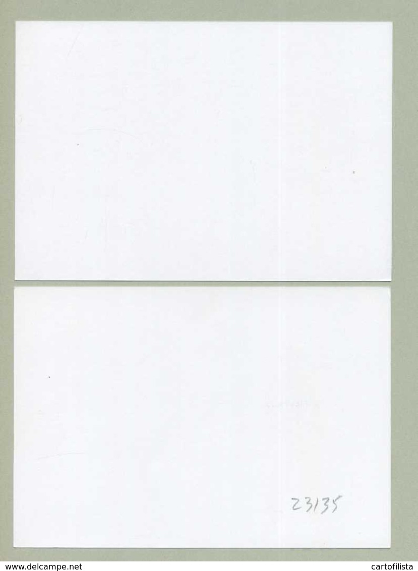 2 Stationery, 1 With & 1 Without Mark, 150 ANOS DA ILUMINAÇÃO A GÁS DE LISBOA 1998  (2 Scans) - Entiers Postaux