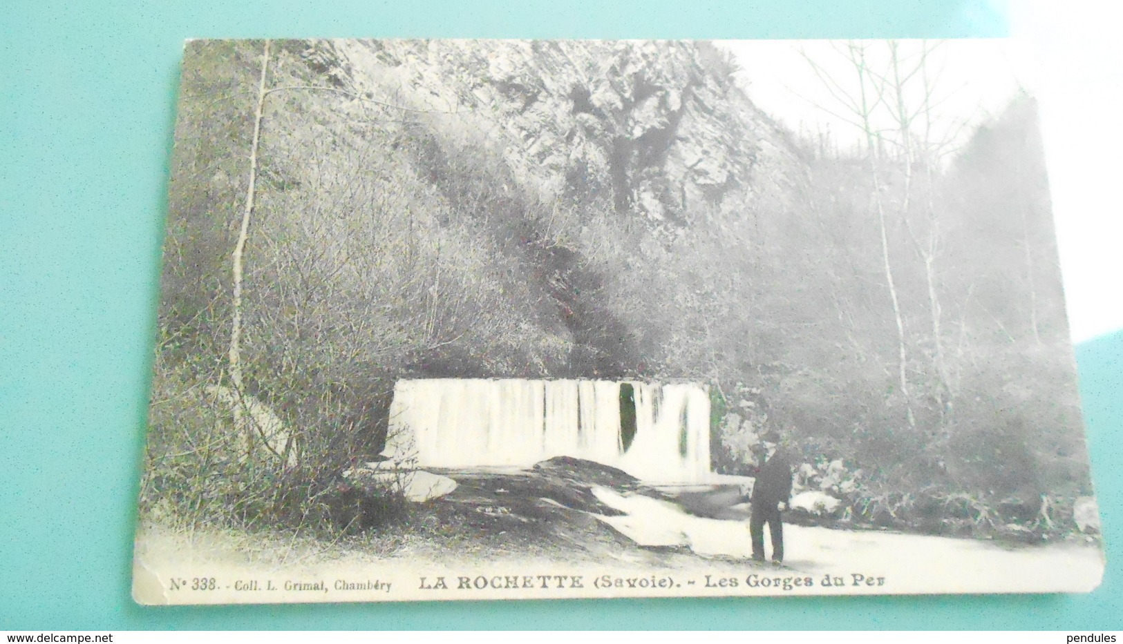 73	CARTE DE LA SAVOIE 	N° DE CASIER 	1524 F	DETAIL RECTO VERSO DE LA CARTE AVEC LES 2   PHOTOS - Autres & Non Classés