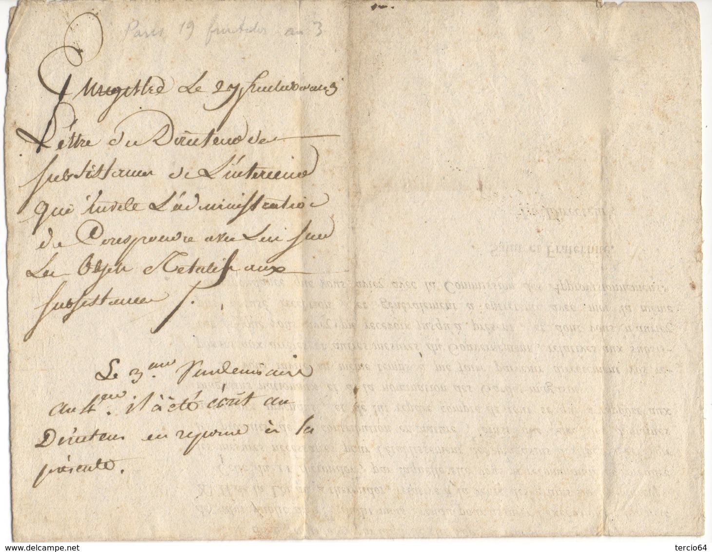 Marques Comité De Salut Public Et Convention Nationale Sur Lettre à Destination Du Puy - 1701-1800: Précurseurs XVIII