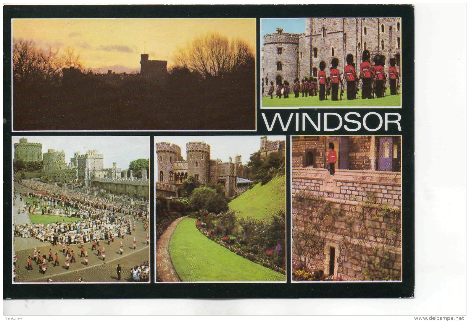 Postcard - Windsor - 5 Views - Posted  19th May 1997 Very Good - Unclassified