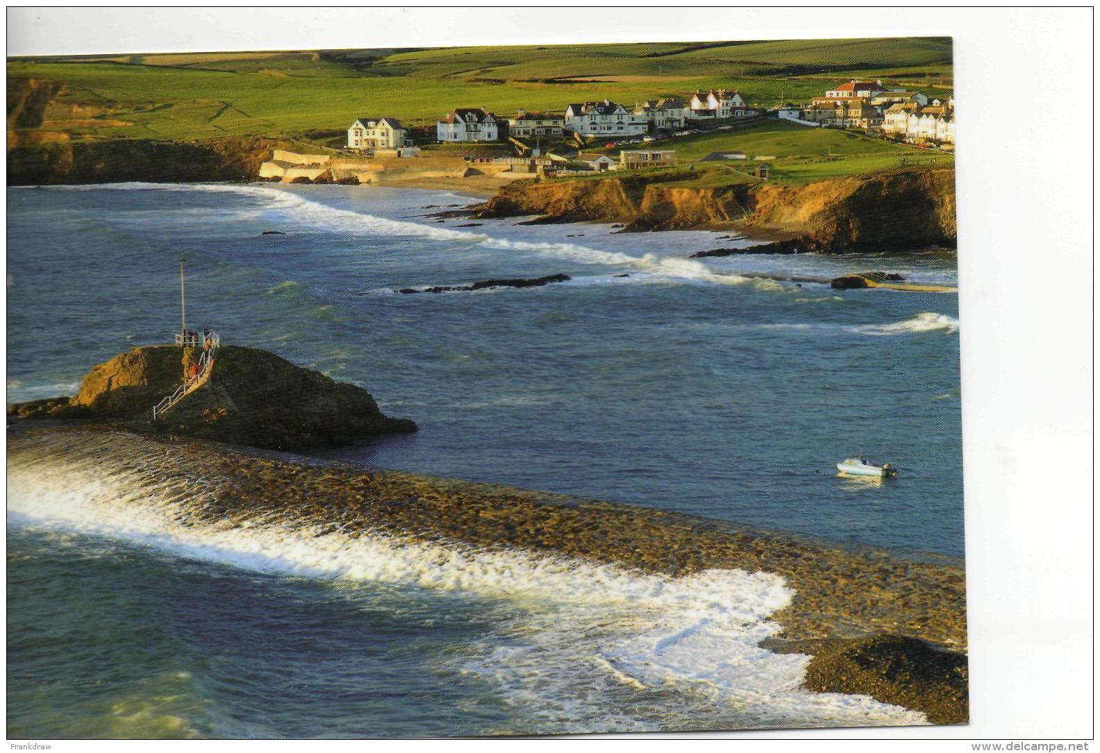 Postcard - The Breakwater, Bude, Cornwall - Unused  Very Good - Unclassified