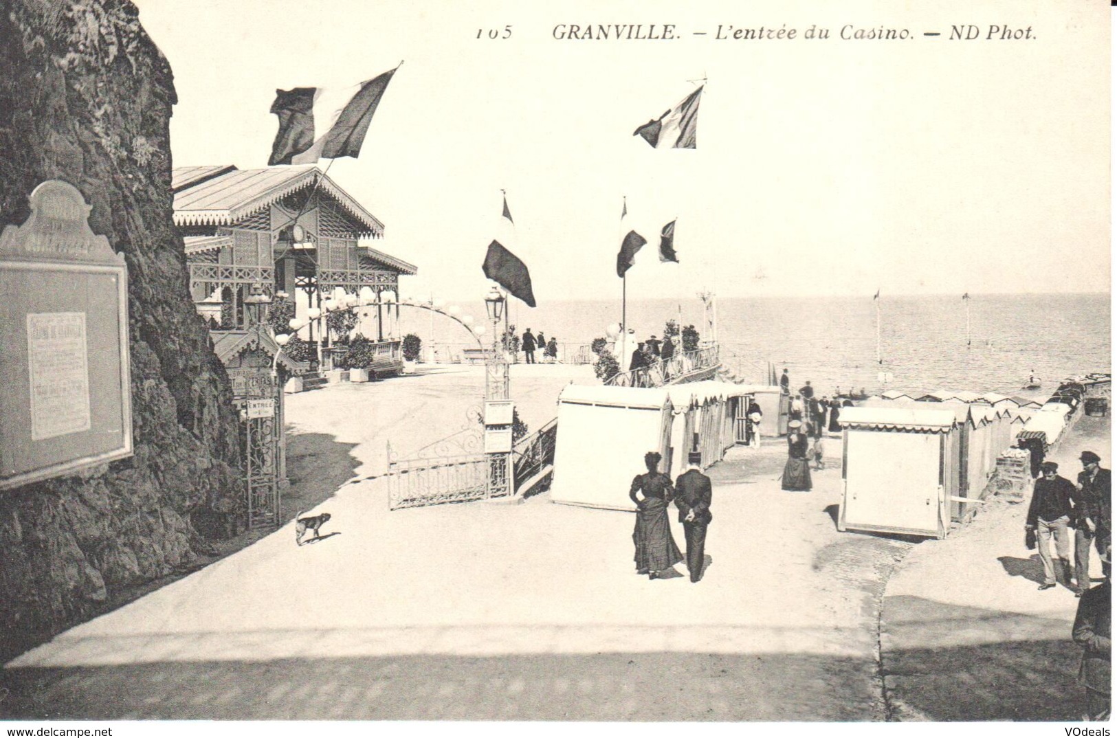 (50) Manche - CPA - Granville - L'entrée Du Casino - Granville