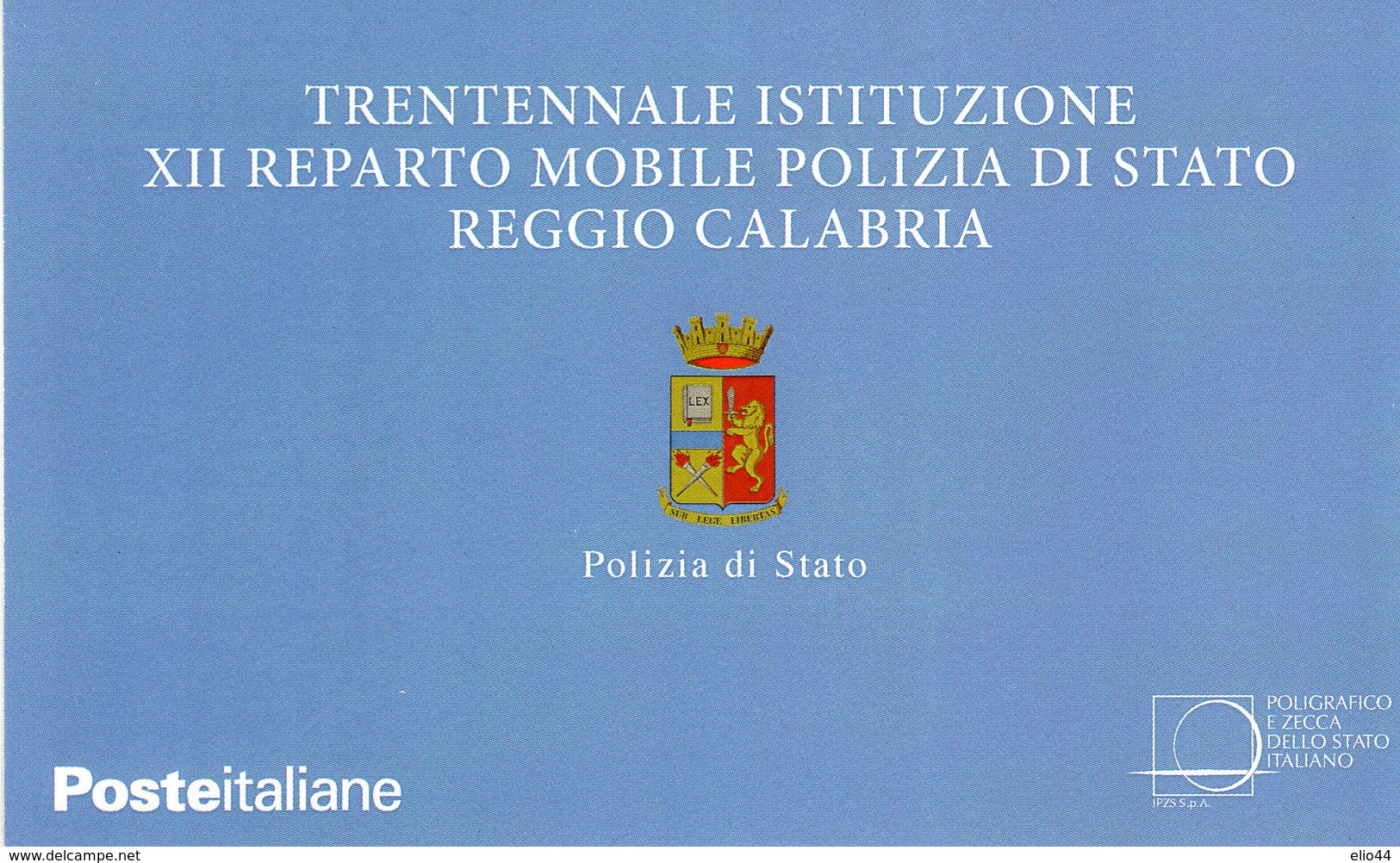 Reggio Calabria  2018 - Trentennale Istituzione XII° Reparto Mobile P.S. - - Polizia – Gendarmeria