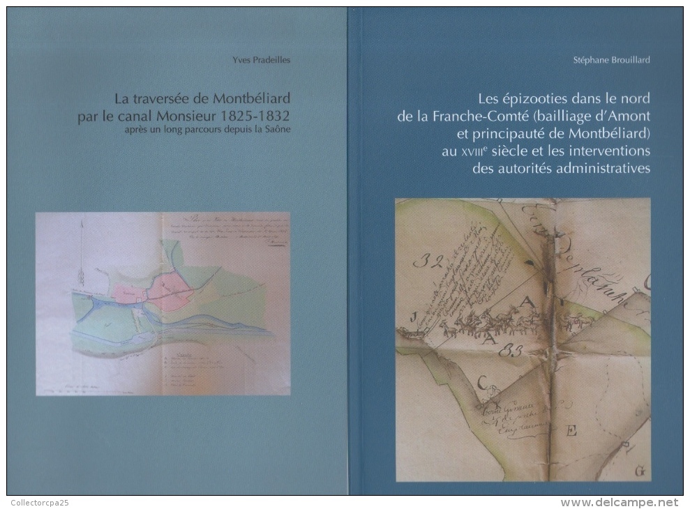 10 Livrets Extrait Bulletin Société Emulation Montbéliard Histoire Des Cloches La Halle Franche Comté ... - Franche-Comté