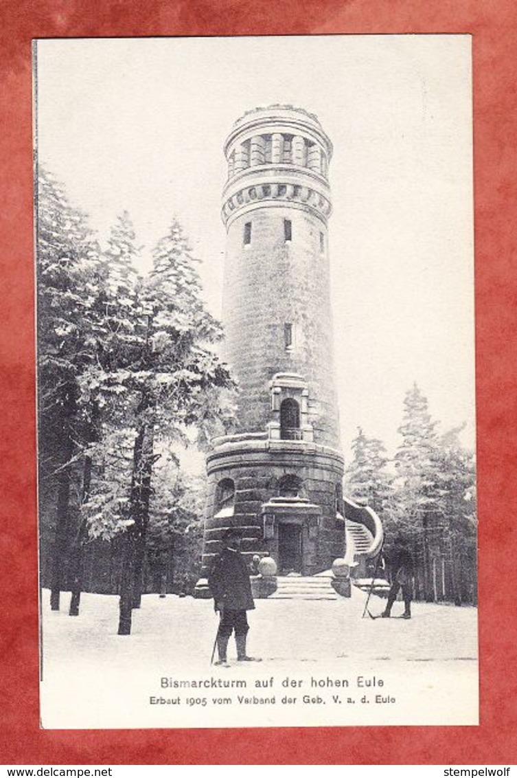 Schweidnitz, Bismarckturm Auf Der Hohen Eule (52786) - Schlesien