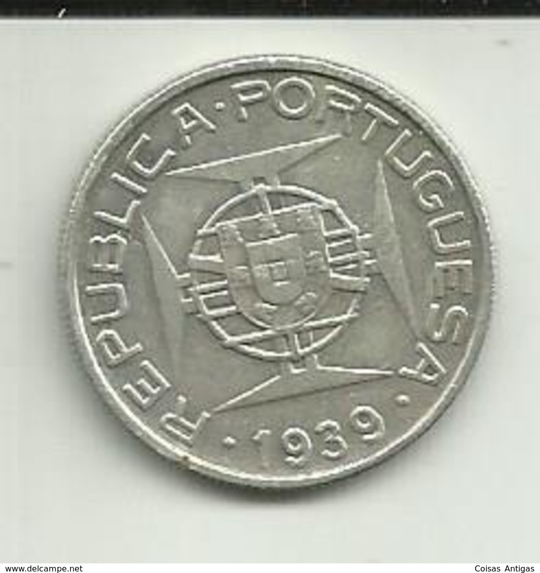 5 Escudos 1939 S. Tomé - Sao Tome Et Principe