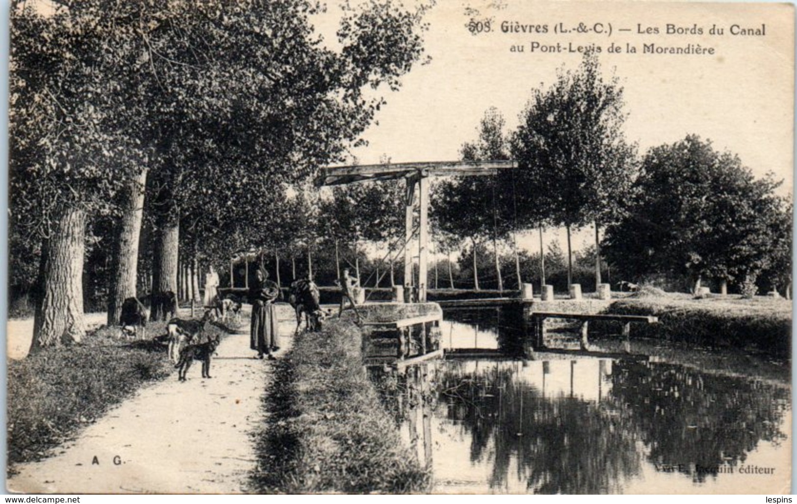 41 - GIEVRES --  Les Bords Du Canal - Altri & Non Classificati