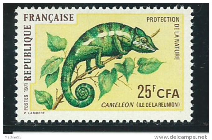 REUNION CFA: **, N° YT 399, TB - Unused Stamps