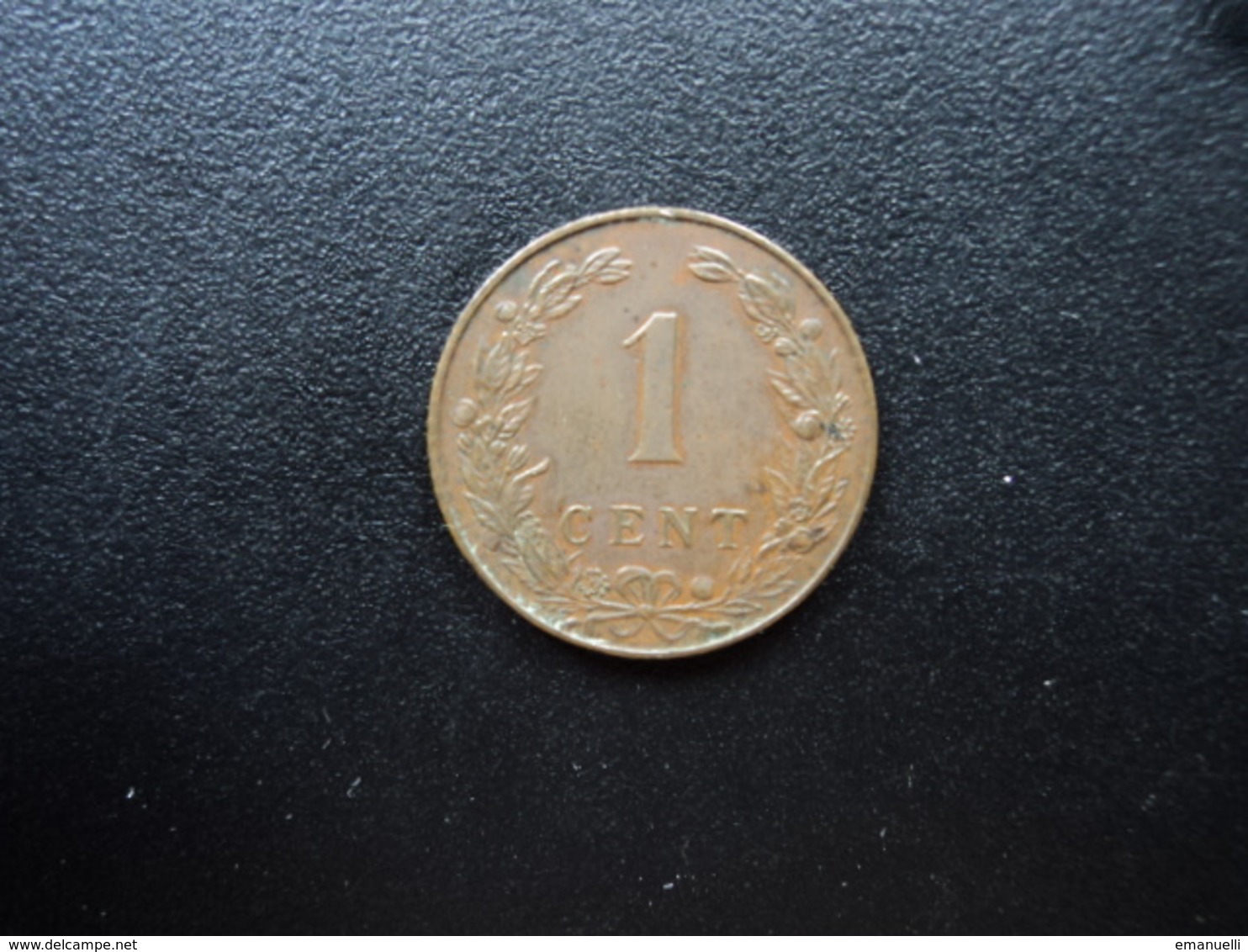 PAYS BAS : 1 CENT  1904   KM 132.1    SUP - 1 Cent