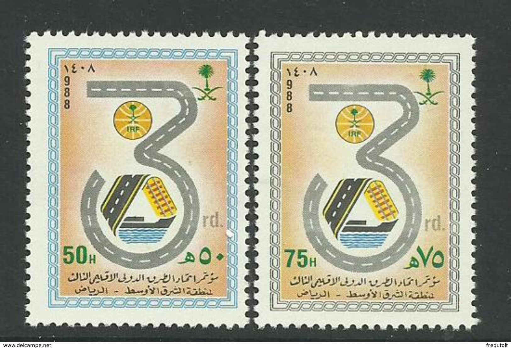 ARABIE SAOUDITE - 1988 -  N°906/7 ** - Saudi Arabia