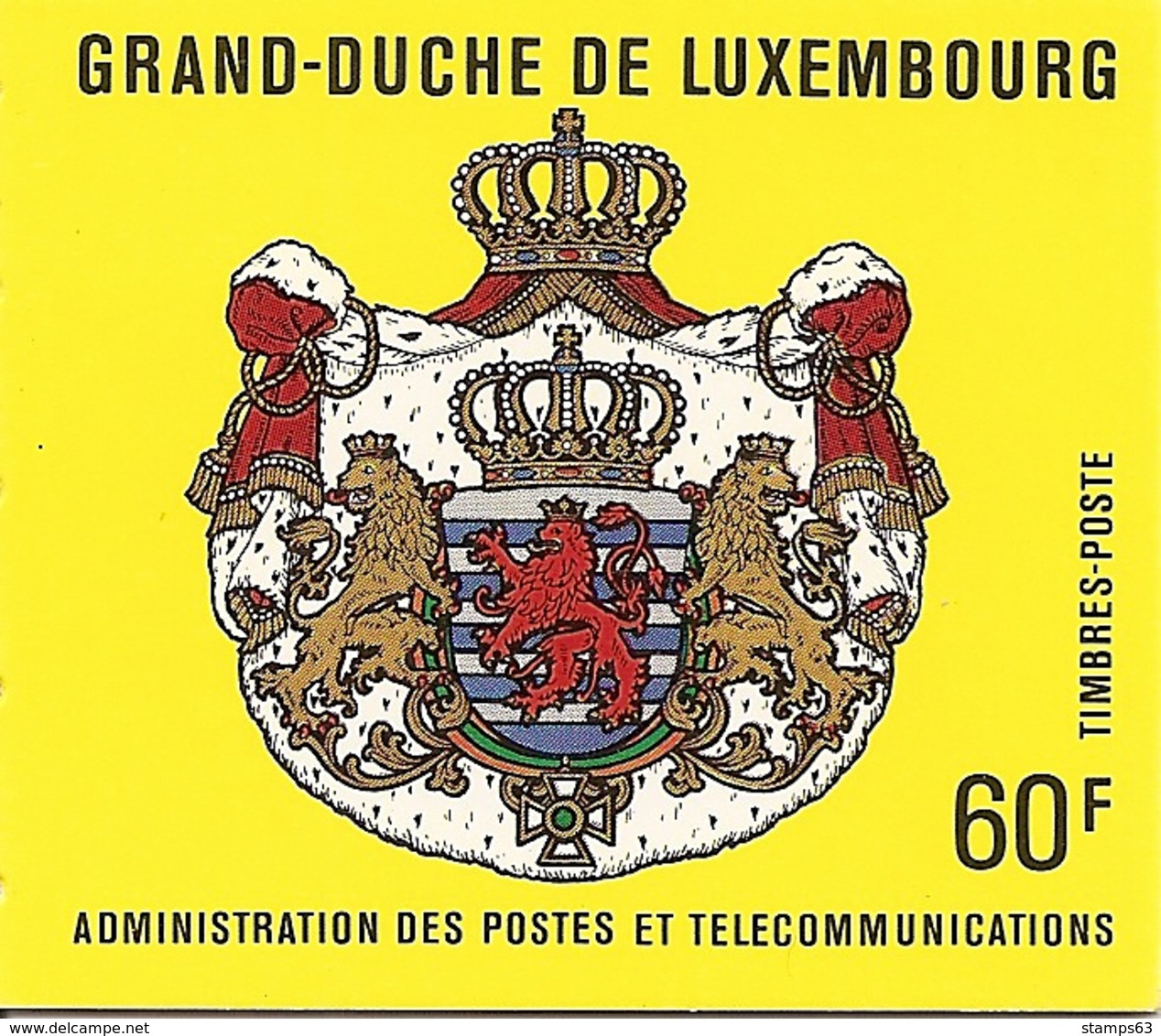 LUXEMBURG, 1989, Booklet 8, Jubilee Government Of Luxemburg - Booklets