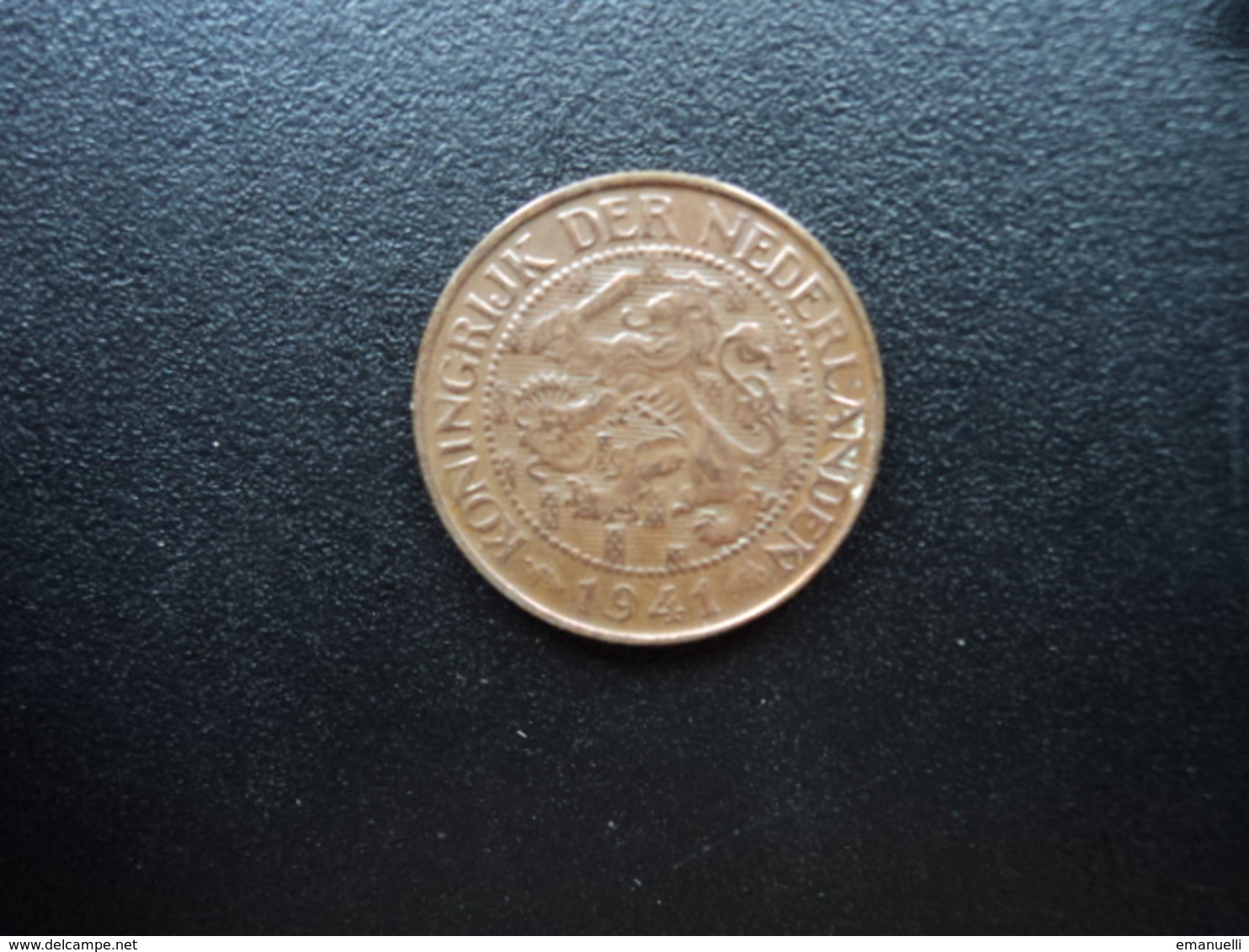 PAYS BAS : 1 CENT  1941   KM 152    SUP - 1 Cent