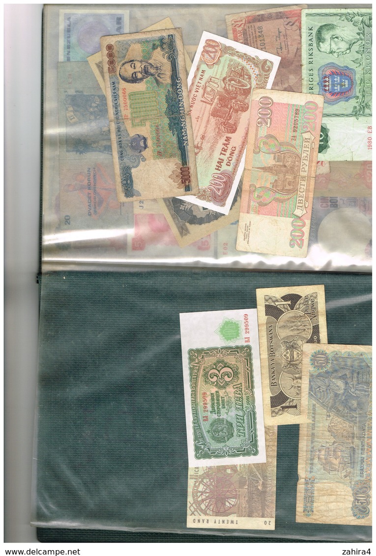 1 Lot De 37 Bilets Divers Monde Tous Scannés Recto Et Verso - Lots & Kiloware - Banknotes