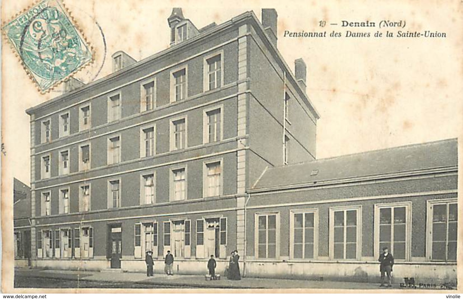 PIE18-BE-3302 : DENAIN. PENSIONNAT DES DAMES DE LA SAINTE-UNION. - Denain