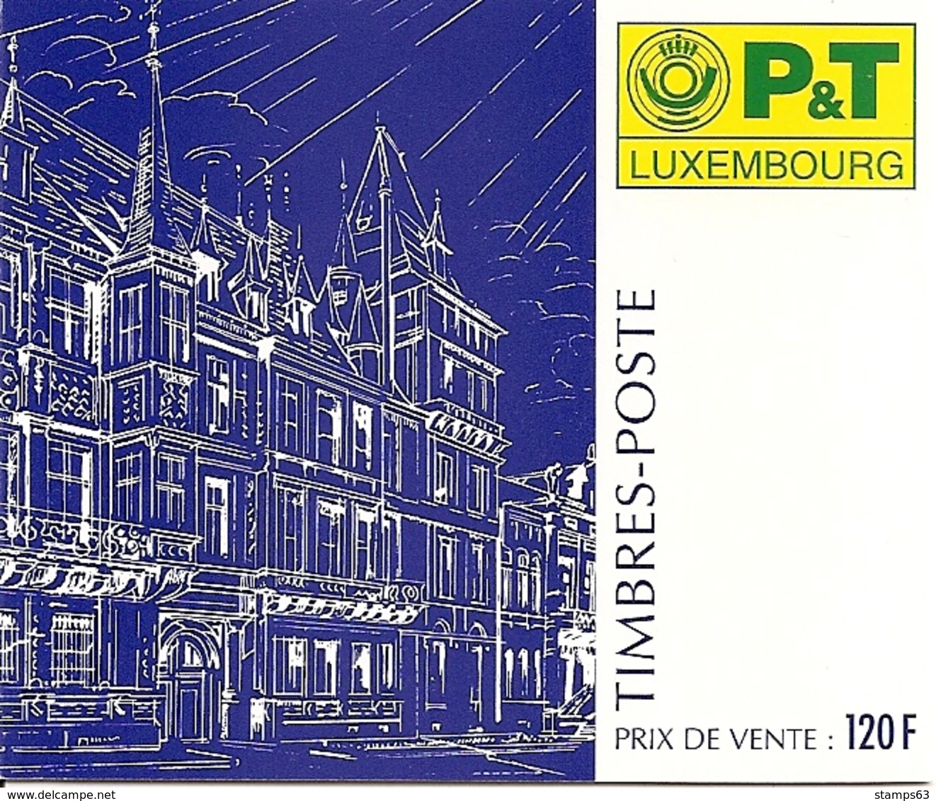 LUXEMBURG, 1996, Booklet 11, Charlotte - Postzegelboekjes