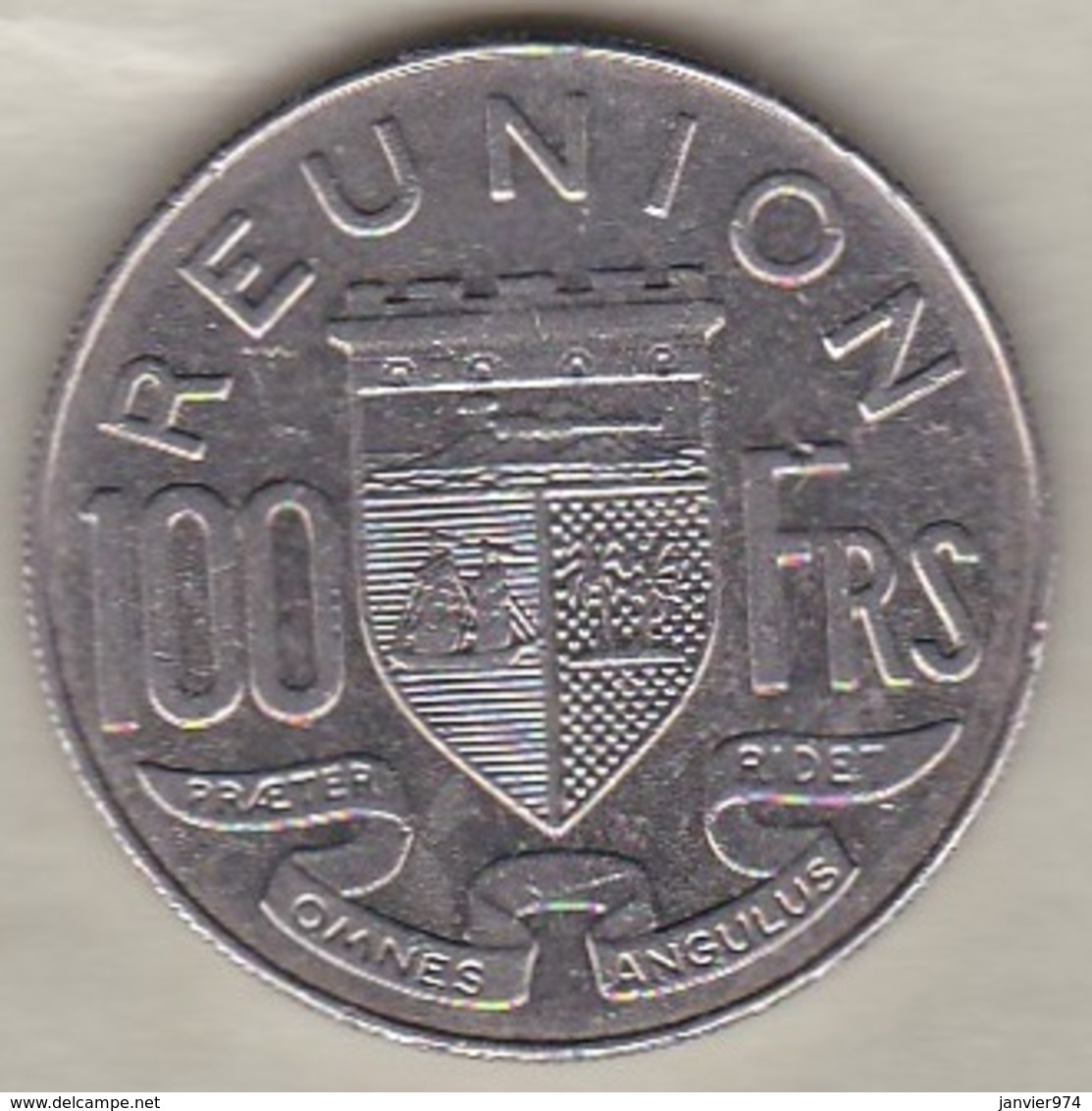 ILE DE LA REUNION. 100 FRANCS 1964 - Altri & Non Classificati