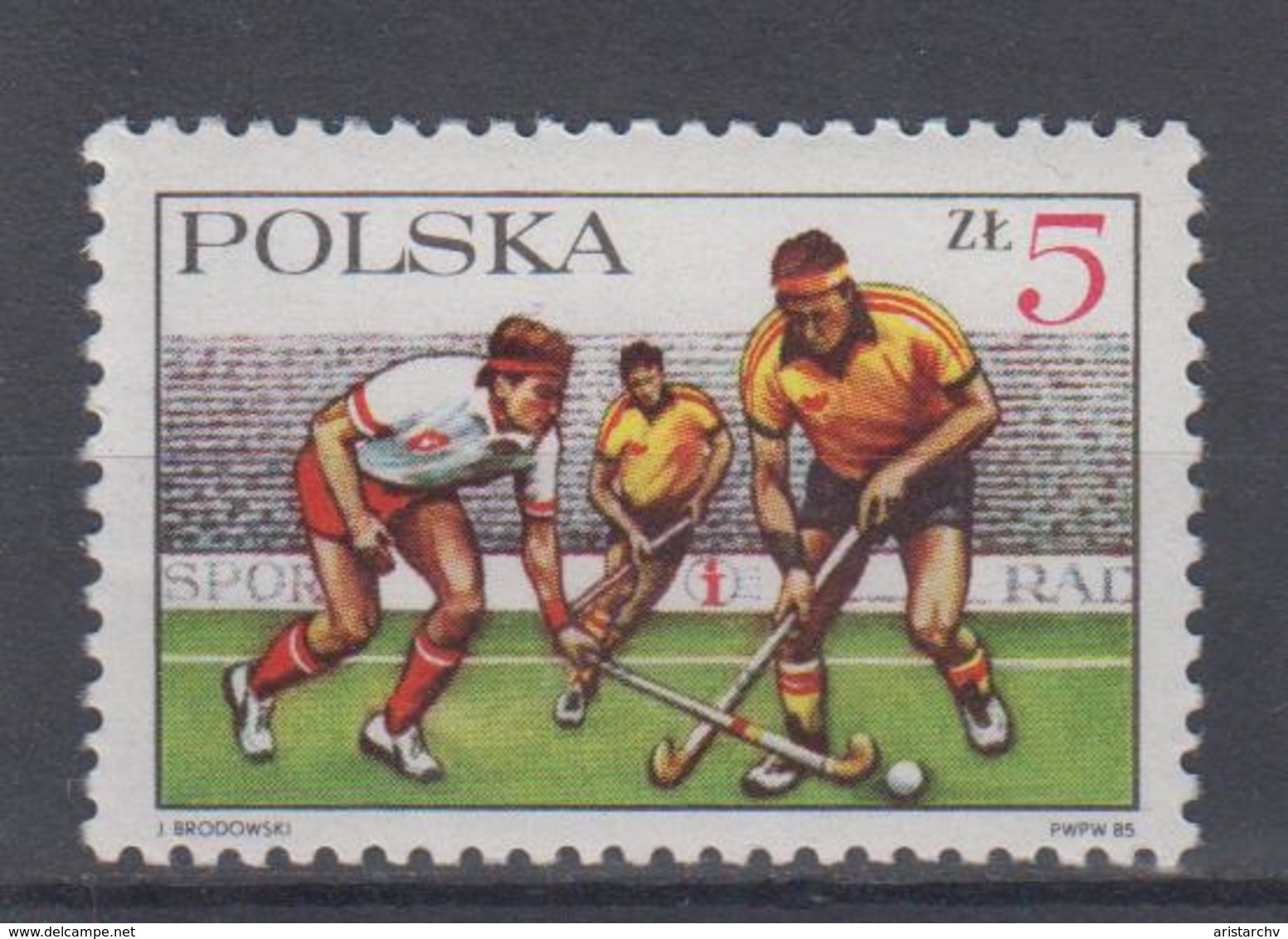 POLAND 1985 FIELD HOCKEY - Hockey (su Erba)