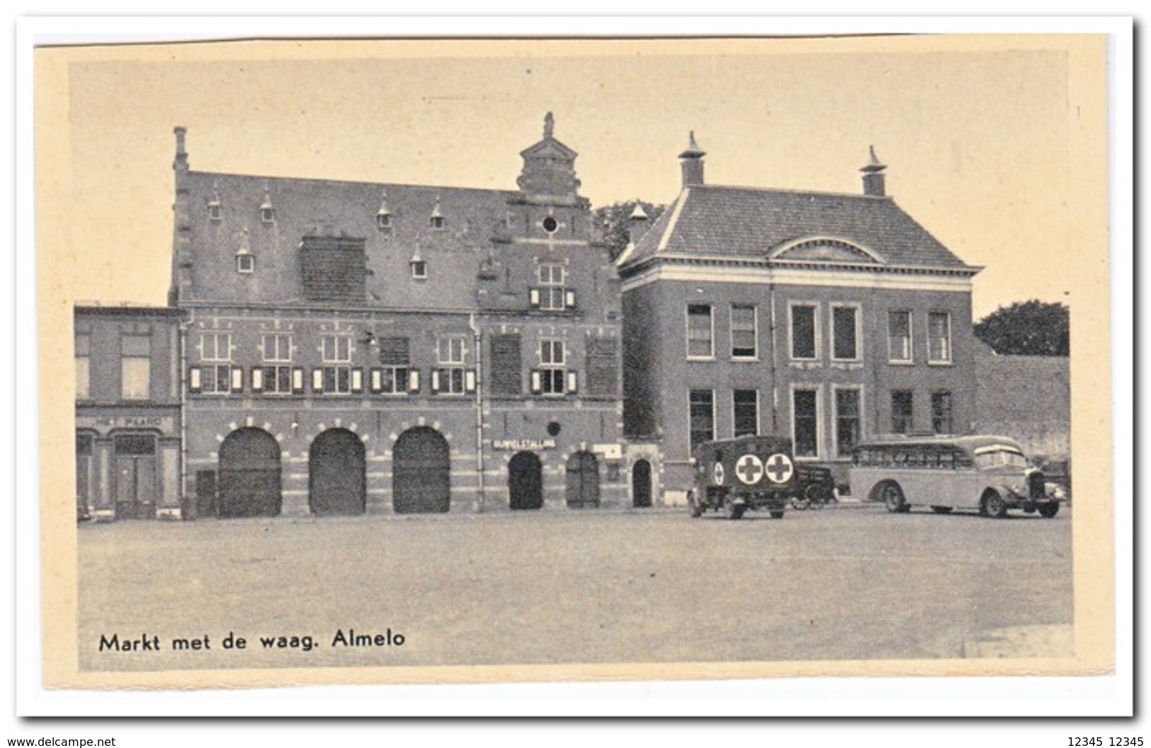 Almelo, Markt Met De Waag - Almelo