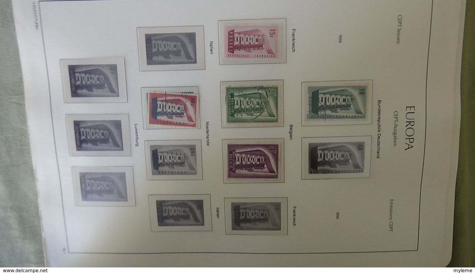 Collection Europa Oblitéré Peu De Timbres Mais Album LEUCHTTURM) Port Offert Dès 50 Euros D'achat !!! - Collections (en Albums)