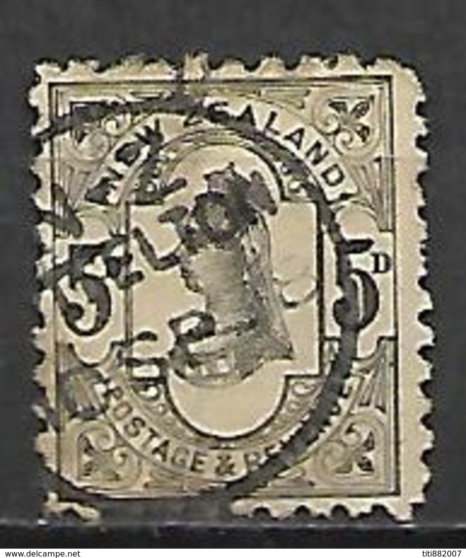 NOUVELLE  ZELANDE   -  1891.  Y&T N° 69 Oblitéré. - Used Stamps