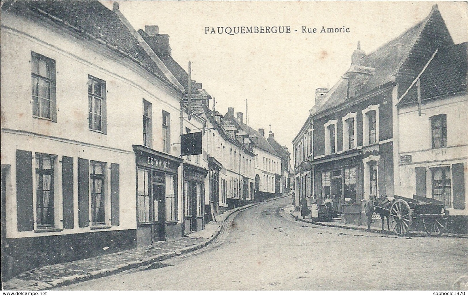 PAS DE CALAIS - 62 - FAUQUEMBERGUES - Rue Amoric - Fauquembergues