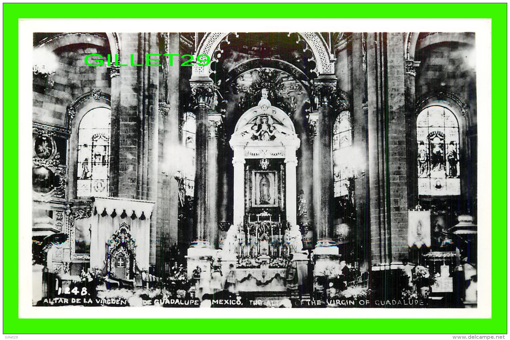 GUADALUPE, MEXICO - ALTAR DE LA VIRGIN OF GRADALUPE - - Mexico