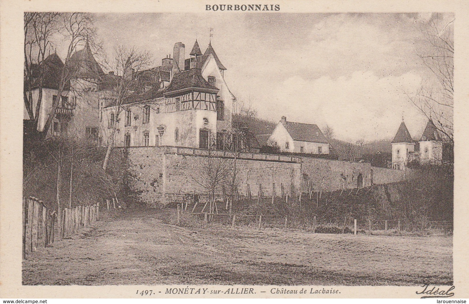 03 - MONETAY SUR ALLIER - Château De Lachaise - Autres & Non Classés