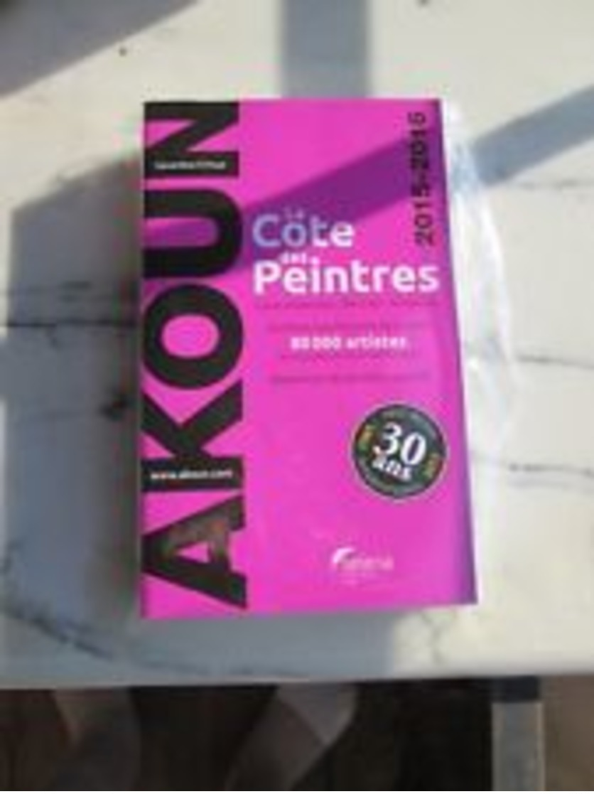 La Cote Des Peintres / Guide AKOUN 2015-2016 - Art