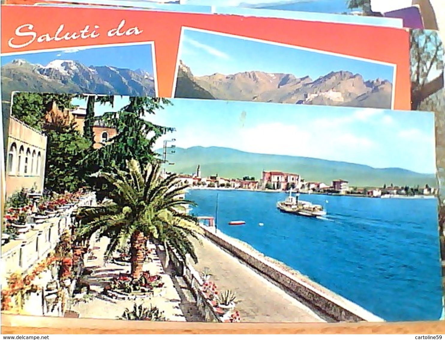 31 CARD LAGO DI GARDA SIRMIONE GARGNANO SALO ISOLA E MANRBA DESENZANO GARDONE MADERNO GARDESANA LIMONE VBN1960/87 GS1619