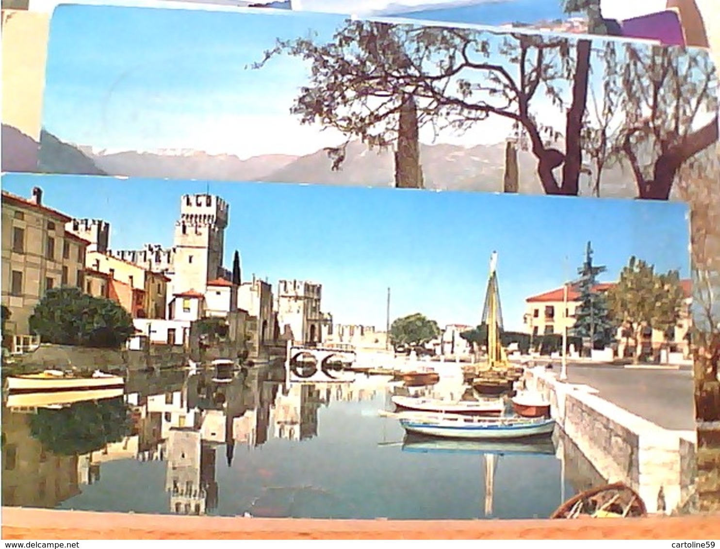 31 CARD LAGO DI GARDA SIRMIONE GARGNANO SALO ISOLA E MANRBA DESENZANO GARDONE MADERNO GARDESANA LIMONE VBN1960/87 GS1619