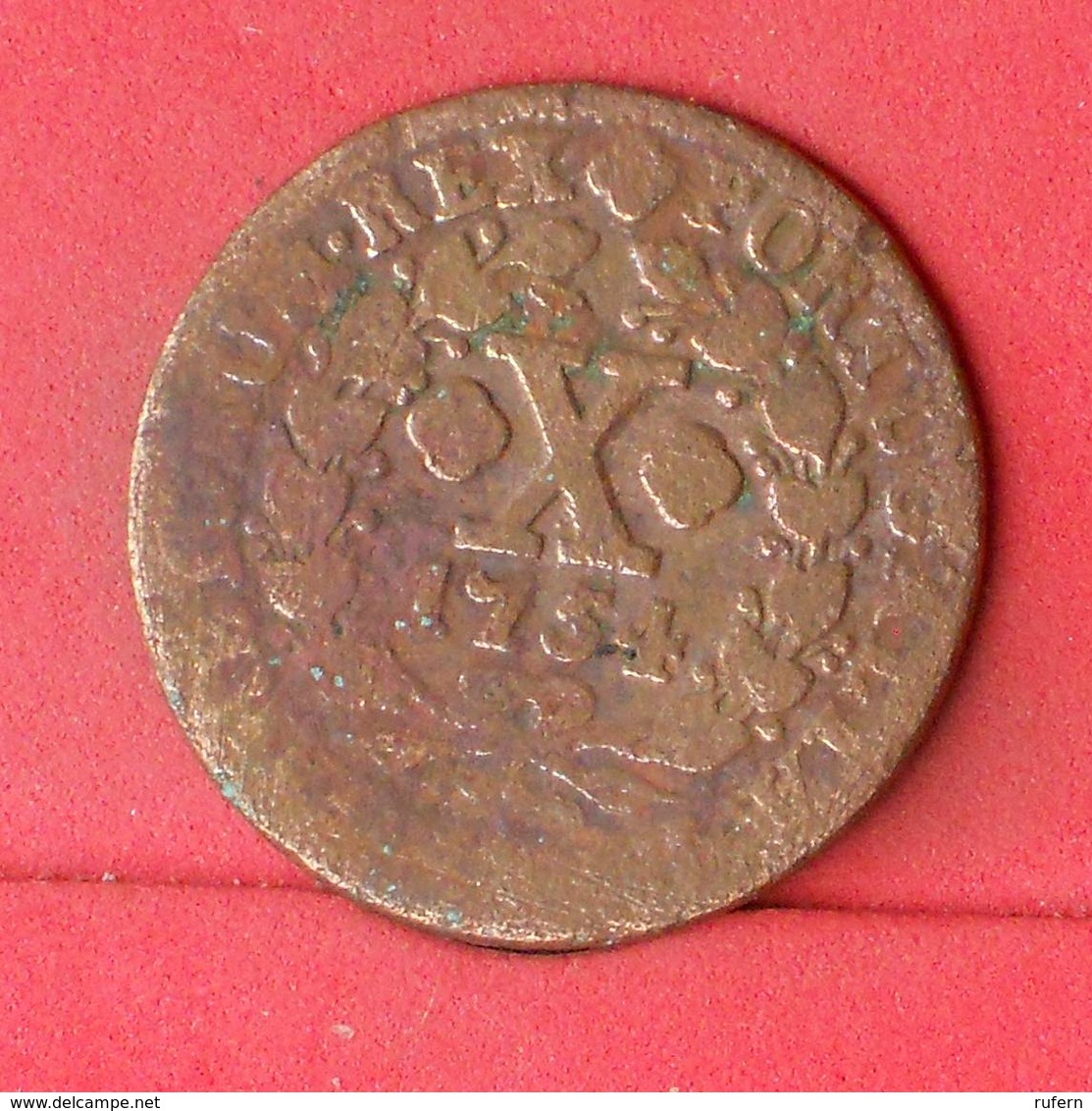 PORTUGAL 10 REIS 1754 -  (Nº23486) - Portugal