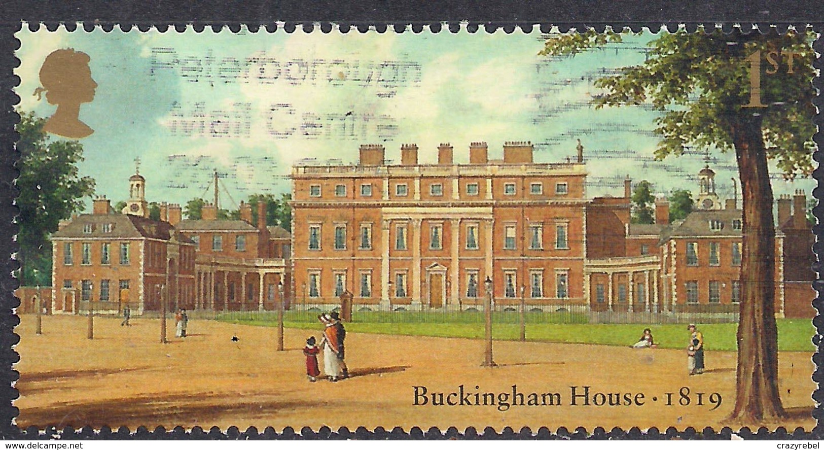 GB 2014 QE2 1st Class Buckingham Palace Used Stamp SG 3592 ( D1071 ) - Oblitérés