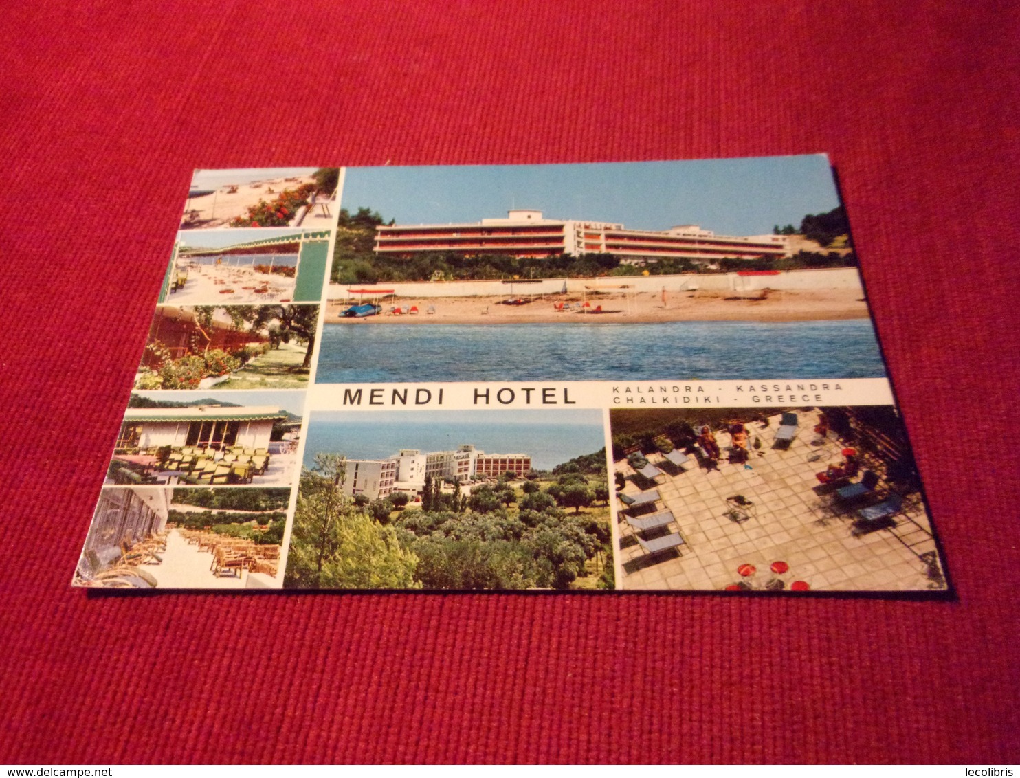THEME LES HOTELS DU MONDE ° MENDI   HOTEL  HELLIAS  / GRECE - Hotels & Gaststätten
