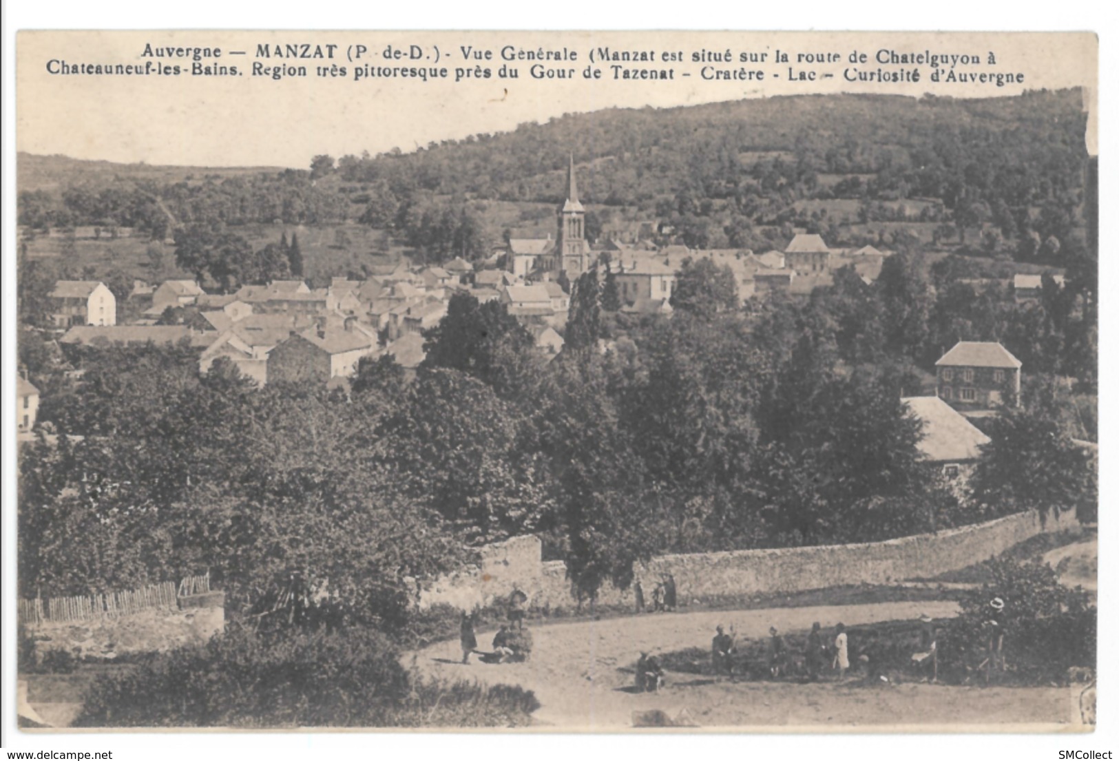 63 Manzat, Vue Générale (3508) - Manzat