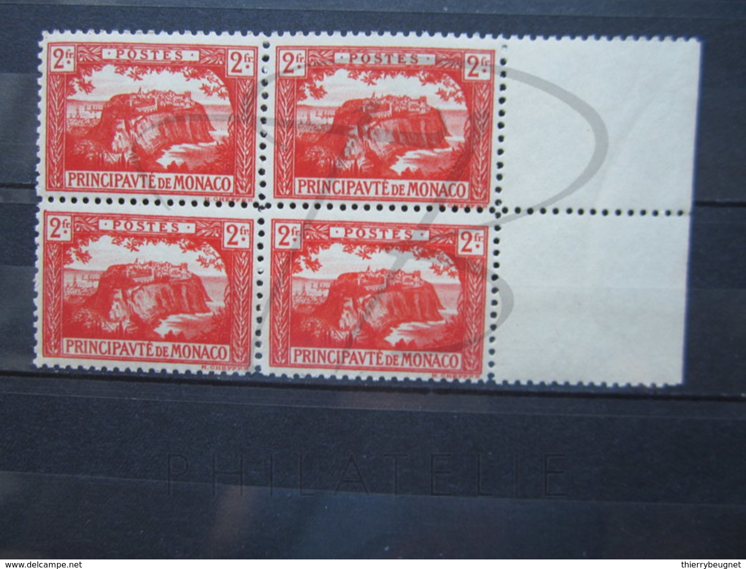 VEND BEAUX TIMBRES DE MONACO N° 61 EN BLOC DE 4 , XX-X !!! - Neufs